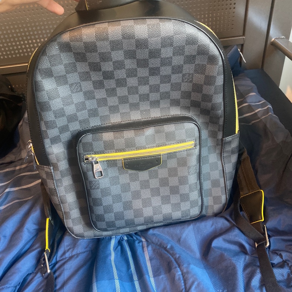 Louis Vuitton josh Dameir neon backpack